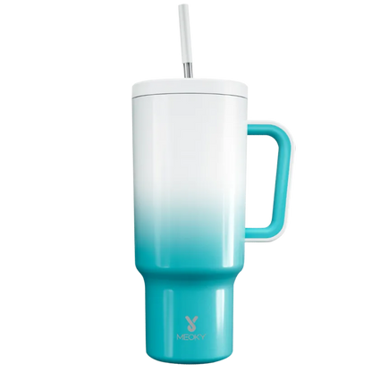 Meoky Cupán 40oz — Ice Cold for 34 Hours, Leak-Proof & Built for Life