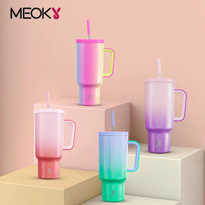 Meoky Cupán 40oz — Ice Cold for 34 Hours, Leak-Proof & Built for Life