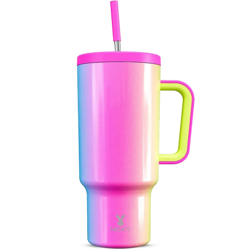 Meoky Cupán 40oz — Ice Cold for 34 Hours, Leak-Proof & Built for Life