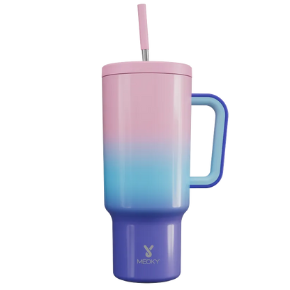 Meoky Cupán 40oz — Ice Cold for 34 Hours, Leak-Proof & Built for Life